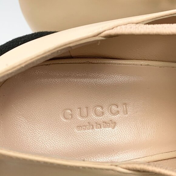 NIB Gucci chain-trimmed Mary-Jane pumps Size 39 - Picture 6 of 8